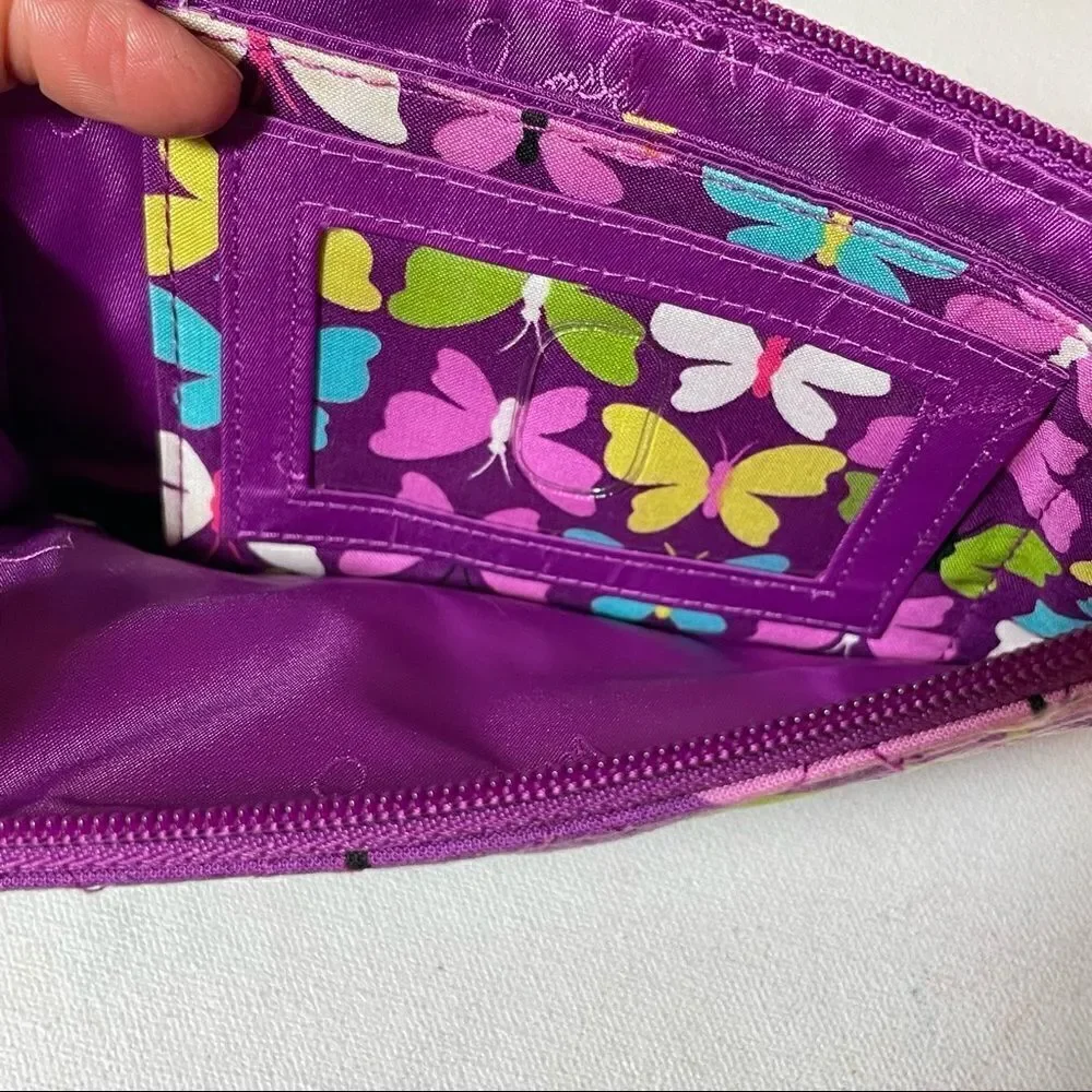 Vera Bradley Butterfly Wallet - Picture 2 of 6